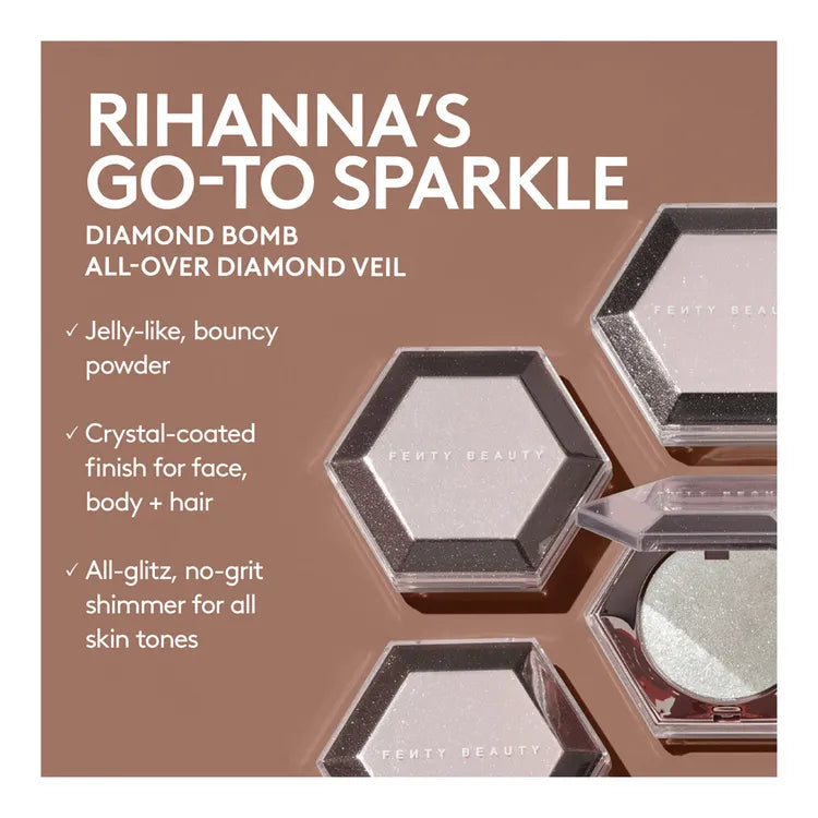 FENTY Diamond Bomb All-Over Diamond Veil Mini