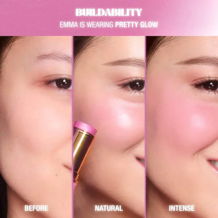Charlotte Tilbury  Unreal Lip + Cheek Glow Blush Stick with Hyaluronic Acid
