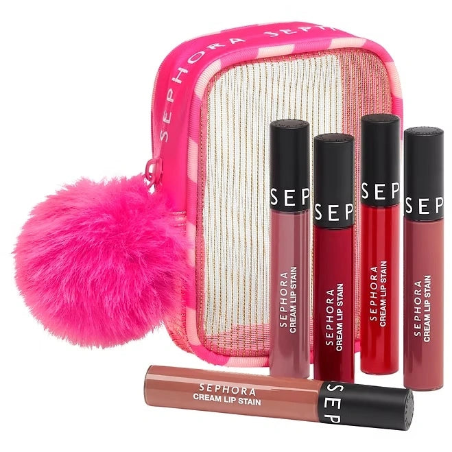 Sephora Collection 5pc Cream Lip Stain Makeup Gift Set