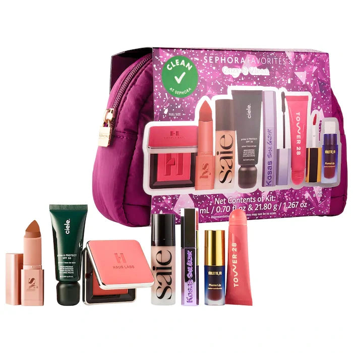 Sephora Favorites  Cozy & Clean Makeup Value Set 7 products