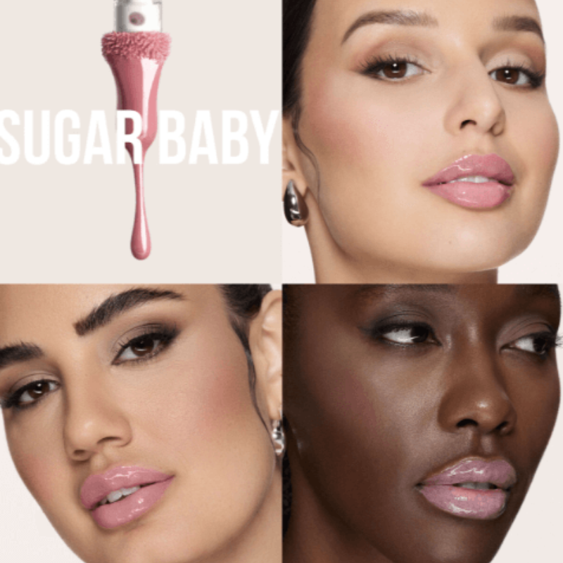 HUDA BEAUTY  Faux Filler Shiny Non-Sticky Lip Gloss