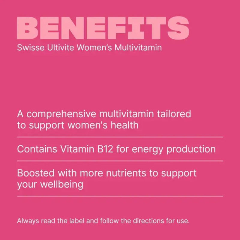 Swisse Ultivite Women's Multivitamin