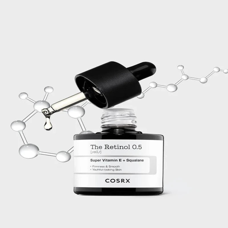 COSRX The Retinol 0.5 Oil Super Vitamin E + Squalane