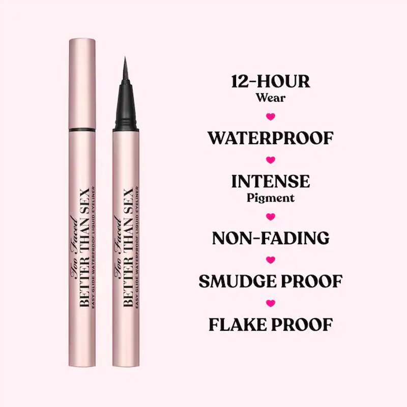 Too Faced  Better Than Sex Easy Glide Waterproof Liquid Eyeliner