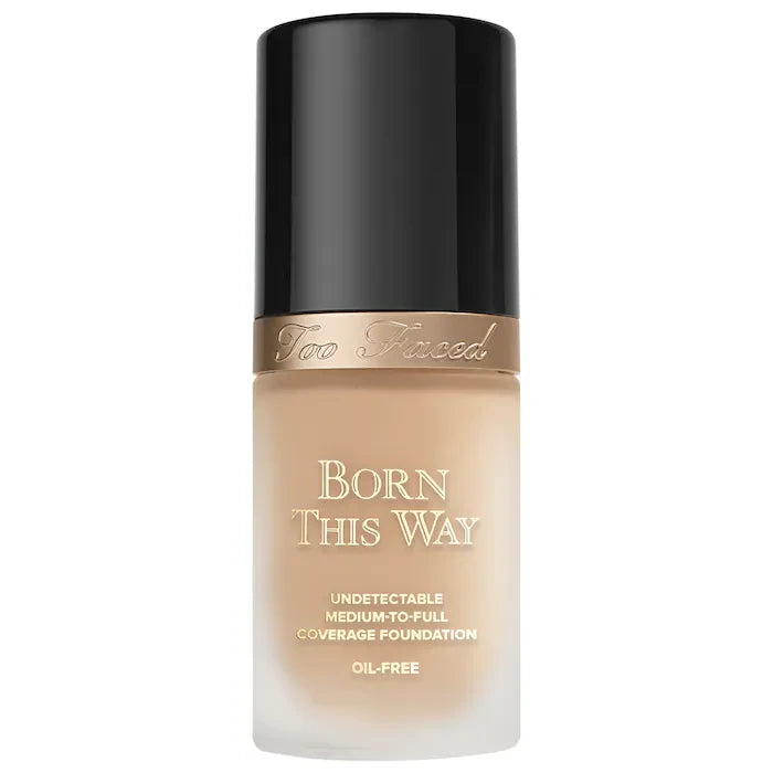 Too Faced Born This Way Undetectable Medium-to-Full Coverage Oil-Free Foundation