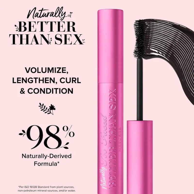 Too Faced  Naturally Better Than Sex Lengthening and Volumizing Mascara