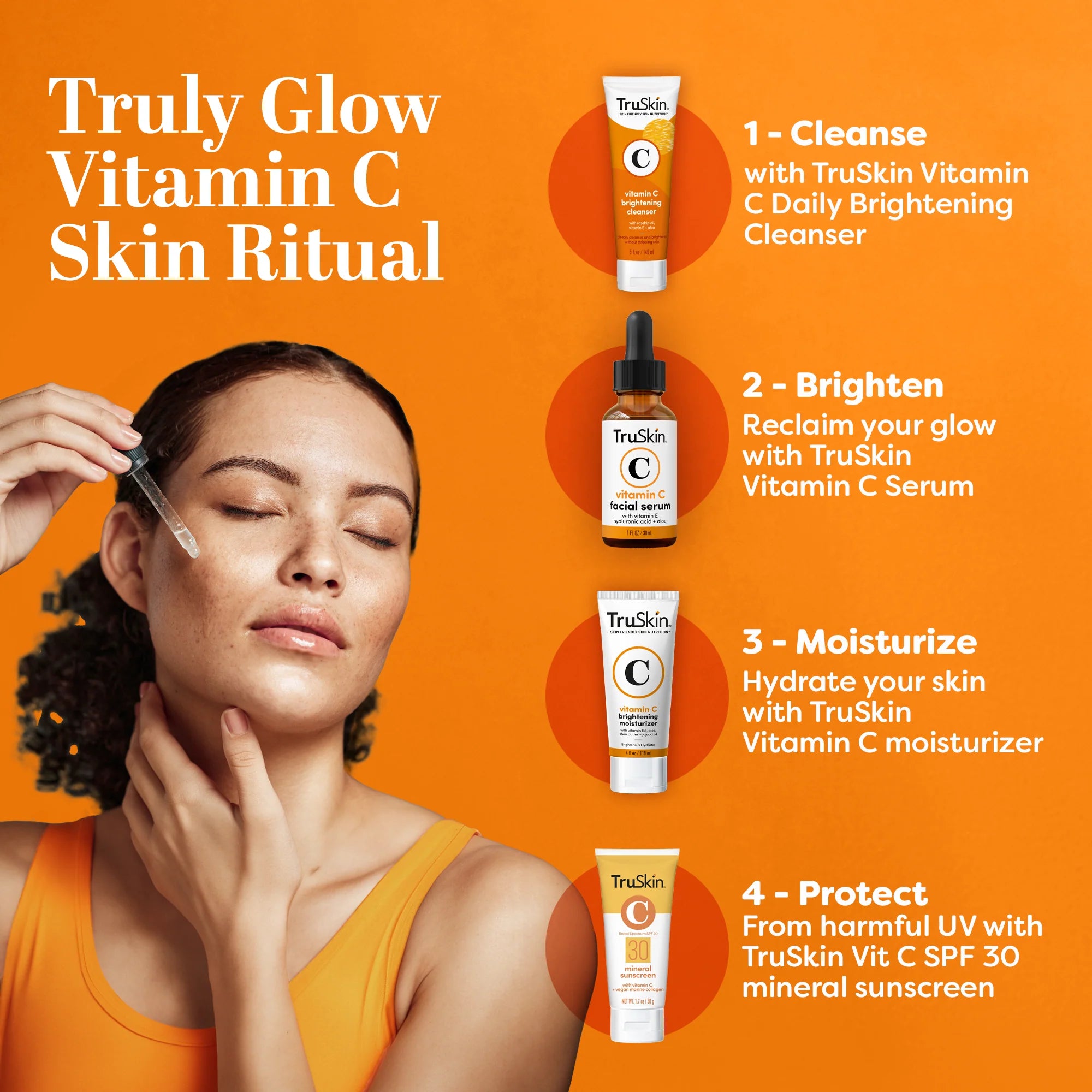 Truskin Vitamin C Serum Facia serum