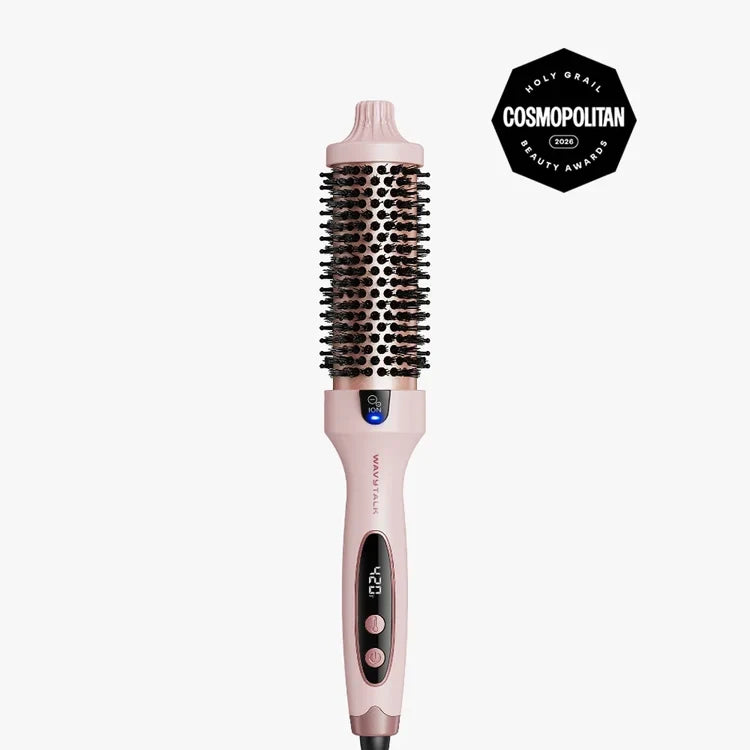 Wavytalk Blowout Boost 1.5 Inch Ionic Thermal Brush – Pink