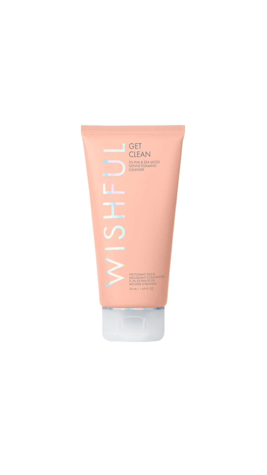 Wishful Get Clean 2% PHA & Sea Moss Gentle Foaming Cleanser